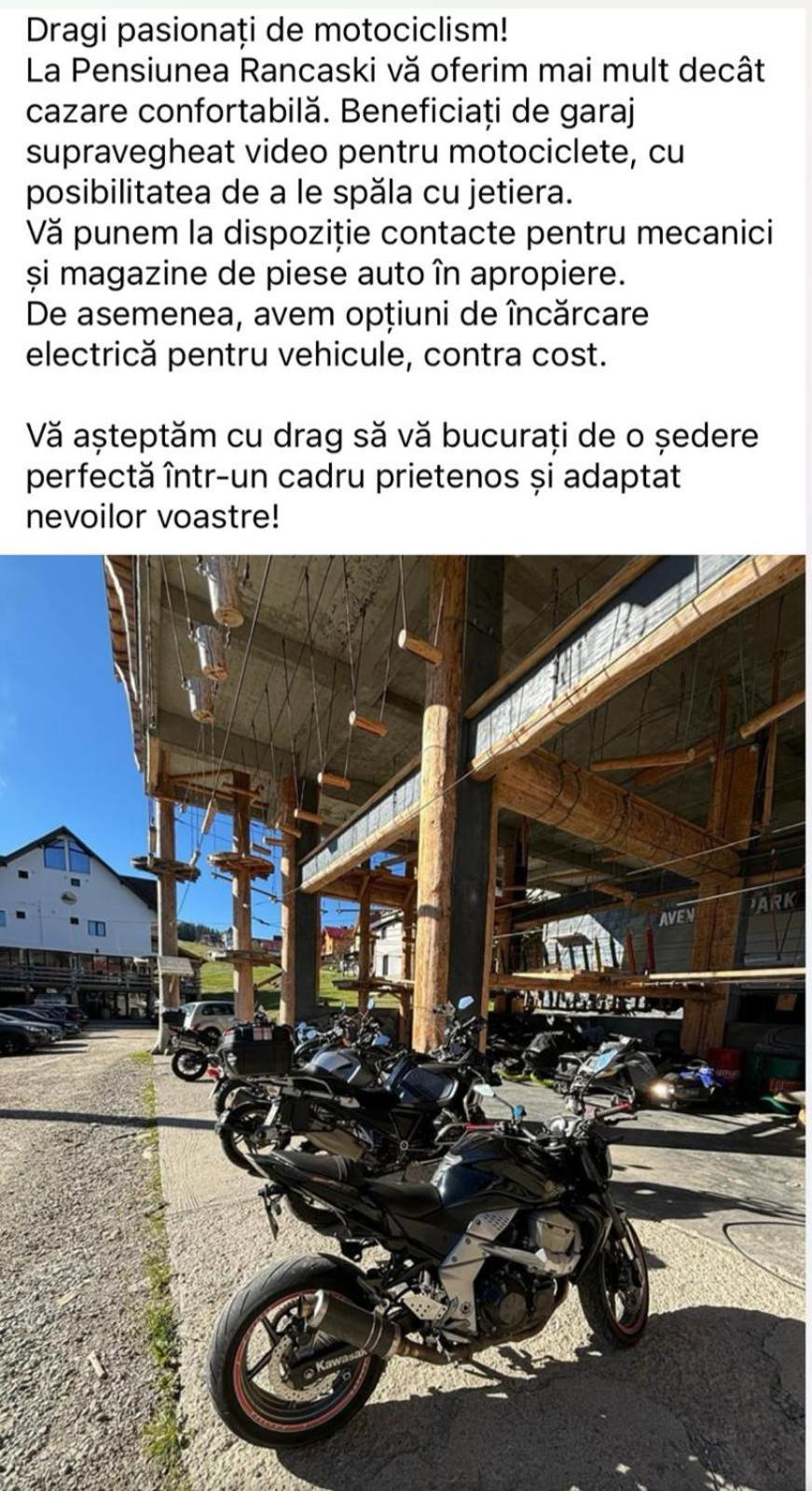 Pensiunea Rancaski Kültér fotó